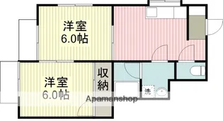 クラルテ霞ヶ関【1階】の間取り