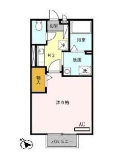 アーバンハイム【2階】の間取り