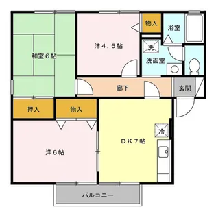 グランドヴィラ【2階】の間取り