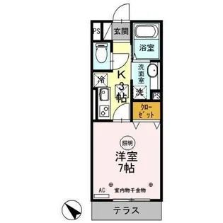 LIBERA SACRALE【1階】の間取り