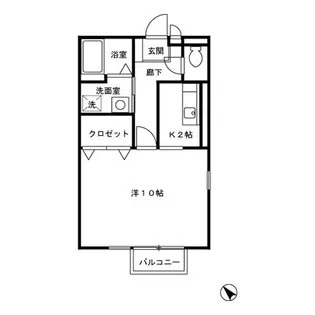 アメジストセージ【1階】の間取り