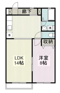 スプリングタイム【2階】の間取り
