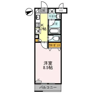 LA・FELICE【2階】の間取り