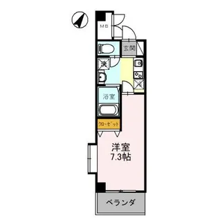 シャインヒル Ⅱ【1階】の間取り