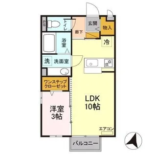 ハイツ ハピネス【2階】の間取り