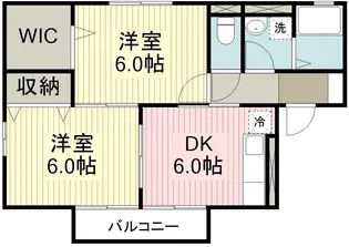 プルミエール・イワタ【2階】の間取り