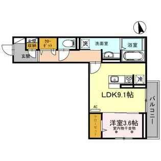 グレイス【3階】の間取り