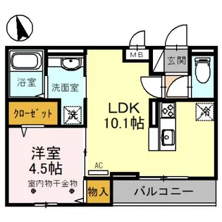 グレイス【2階】の間取り