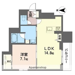 ステラ川越松江町【1階】の間取り