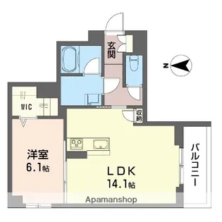 ステラ川越松江町【3階】の間取り