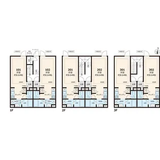ATREN DEU【3階】の間取り