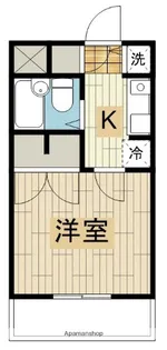 TOP新河岸第1【2階】の間取り