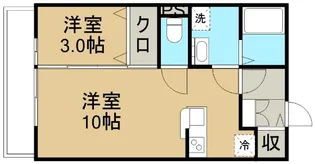 リヴィエール【1階】の間取り