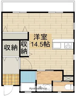 アヴィル旭町Ⅱ【1階】の間取り