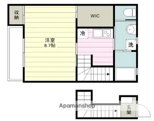 BRICKS 335【3階】の間取り