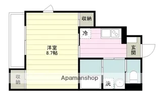 BRICKS 335【2階】の間取り