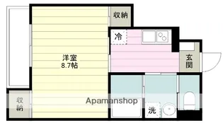 BRICKS 335【2階】の間取り