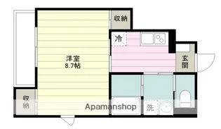 BRICKS 335【2階】の間取り