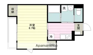 BRICKS 335【2階】の間取り