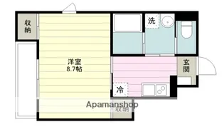 BRICKS 335【2階】の間取り