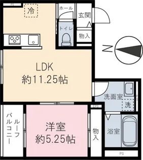 HIKARI【3階】の間取り
