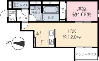 HIKARI【1階】の間取り