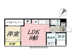 (仮称)川越こもれびLYCKA【3階】の間取り