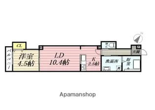 LUSSO SOLEIL KAWAGOE №1【3階】の間取り