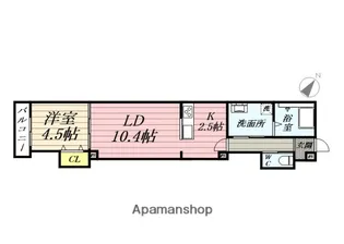 LUSSO SOLEIL KAWAGOE №1【3階】の間取り