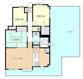 アドリーム川越【12階】の間取り