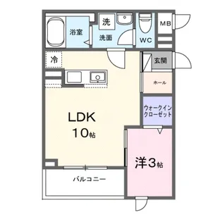 ヒカルサ川越霞ヶ関【3階】の間取り