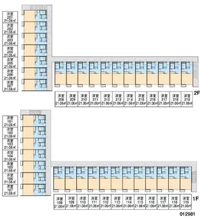 レオパレスL・A・ハイツ【2階】の間取り