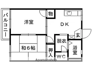 エクセレントプラザⅠ【1階】の間取り