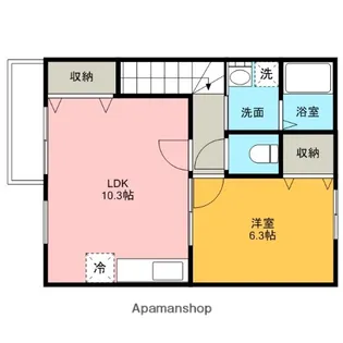 パナステージ(にっさい)【2階】の間取り