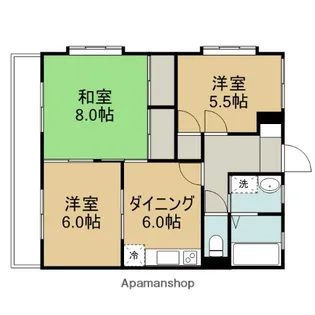 3DKの間取り画像