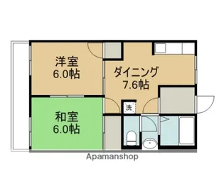 パークアベニュー【1階】の間取り
