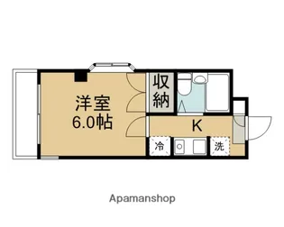 シティパル小堤【2階】の間取り