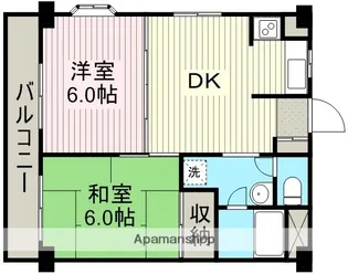 エスポアール川越【3階】の間取り
