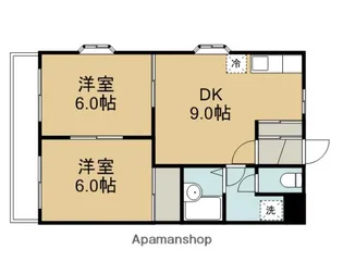 千成マンション【2階】の間取り
