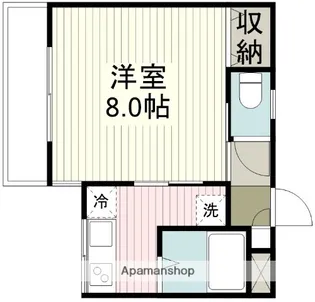 スカイヒルズ【1階】の間取り