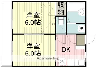 霞ヶ関パレス【203号室】の間取り