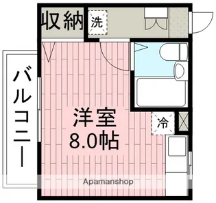 ハイツ内田【1階】の間取り