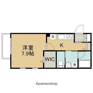 エスポワール(的場)【1階】の間取り