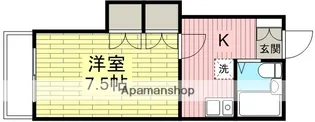 メゾン・モナミ【1階】の間取り