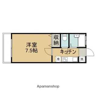 村上ハイム【2階】の間取り