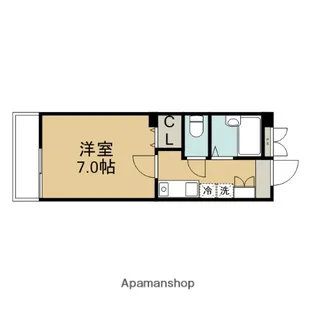 クレセントヴィラ【2階】の間取り