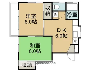 ヒロヤコーポ【2階】の間取り
