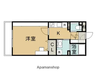 DEARLIFE若葉【1階】の間取り