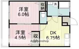 新宿マンション【1階】の間取り
