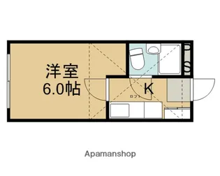 プラザドゥアーベイン【2階】の間取り